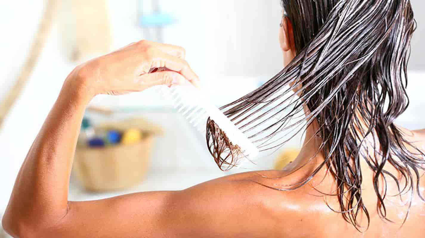 Máscara caseira com biotina natural para REPARAR cabelos secos e danificados