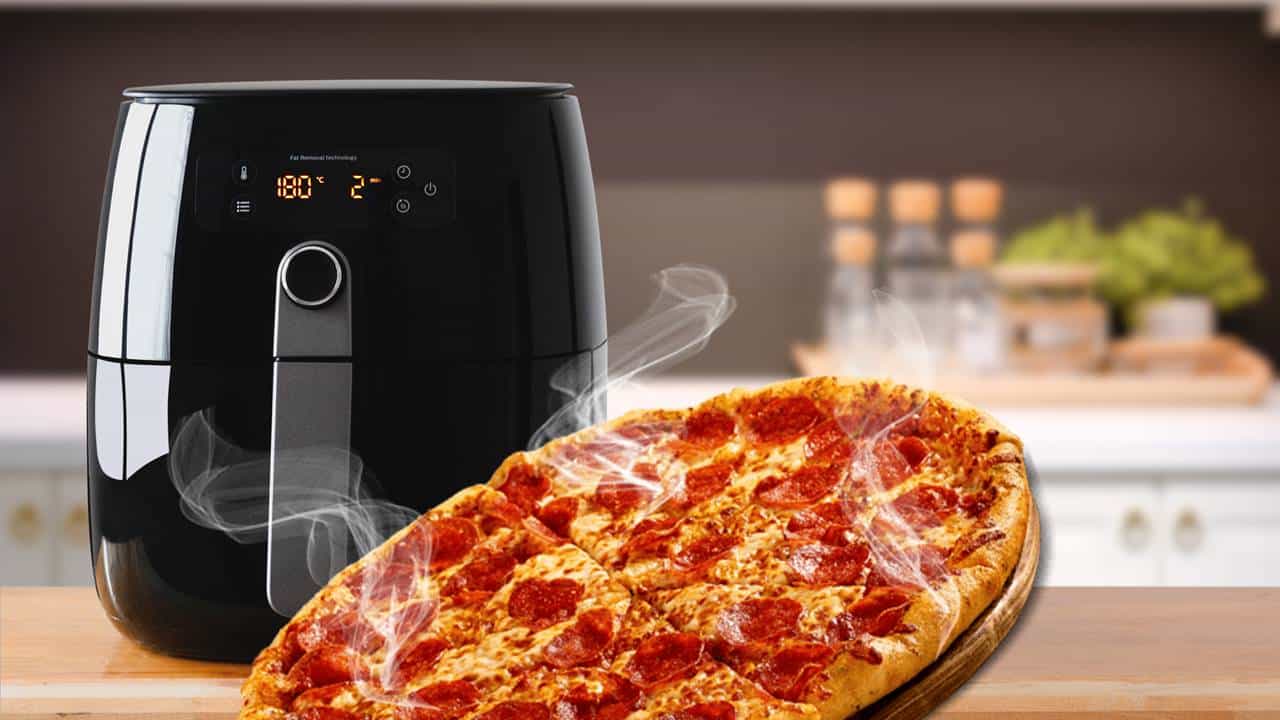 PIZZA SEM FORNO! É assim que você pode fazer uma na AirFryer