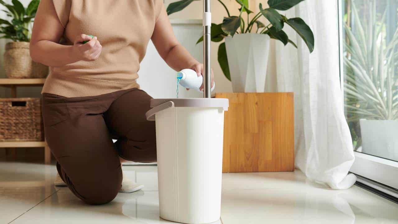 Por que VOCÊ DEVE adicionar vinagre à água de limpar o PISO?