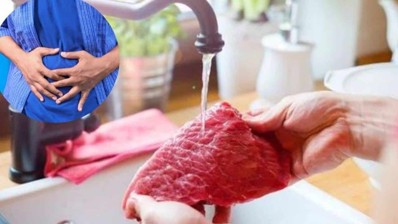 PARE DE FAZER ISSO: Nunca mais lave a carne antes de cozinhá-la