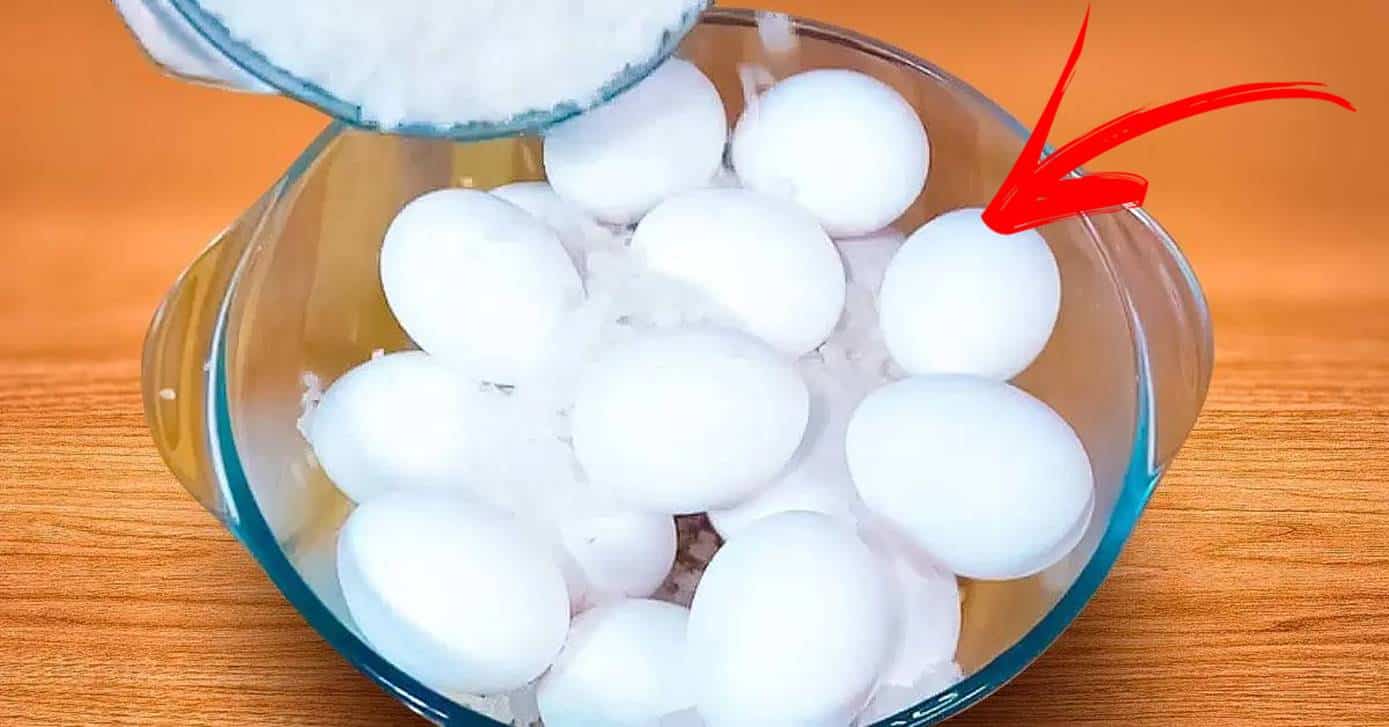 Por que você deve jogar sal nos ovos?