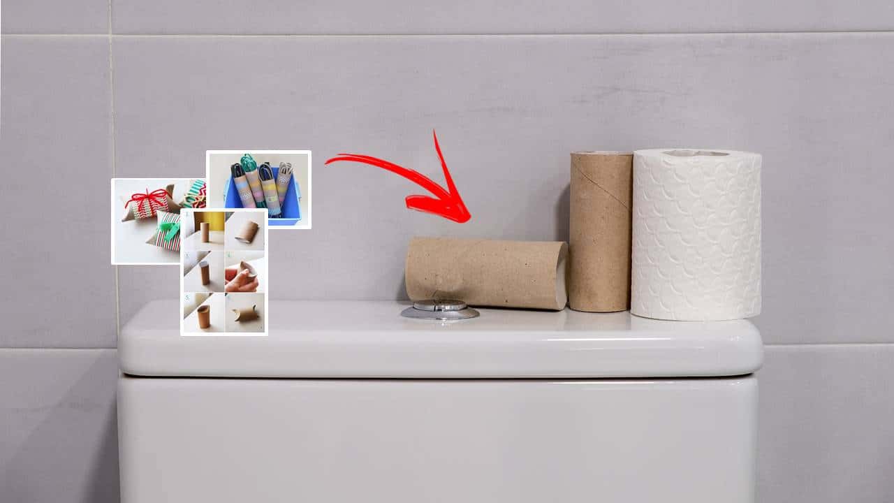 TENHO 10 motivos para você NUNCA MAIS jogar fora o rolo de papel higiênico vazio