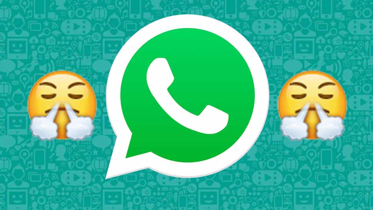 WhatsApp: esse é o verdadeiro significado do Emoji de rosto soltando fumaça pelo nariz