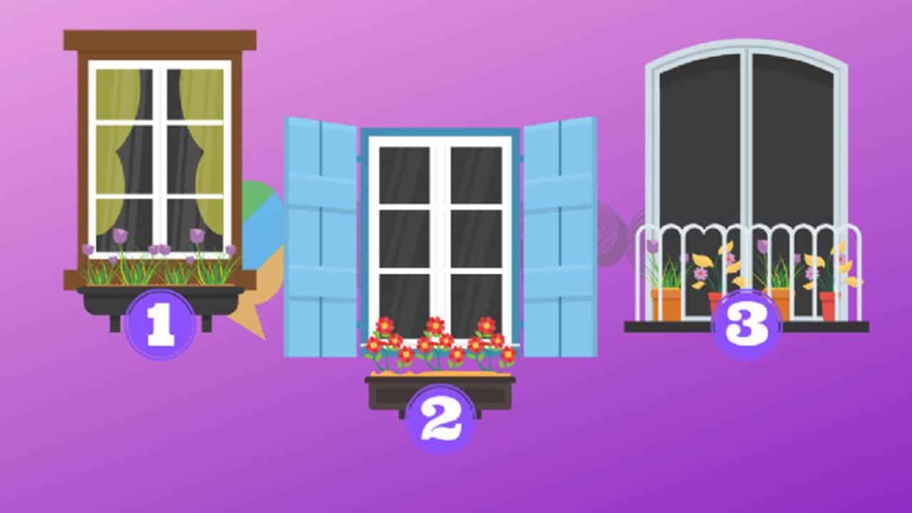 TESTE RÁPIDO: O que você não está vendo em sua vida? Escolha uma janela e descubra no que você precisa prestar atenção