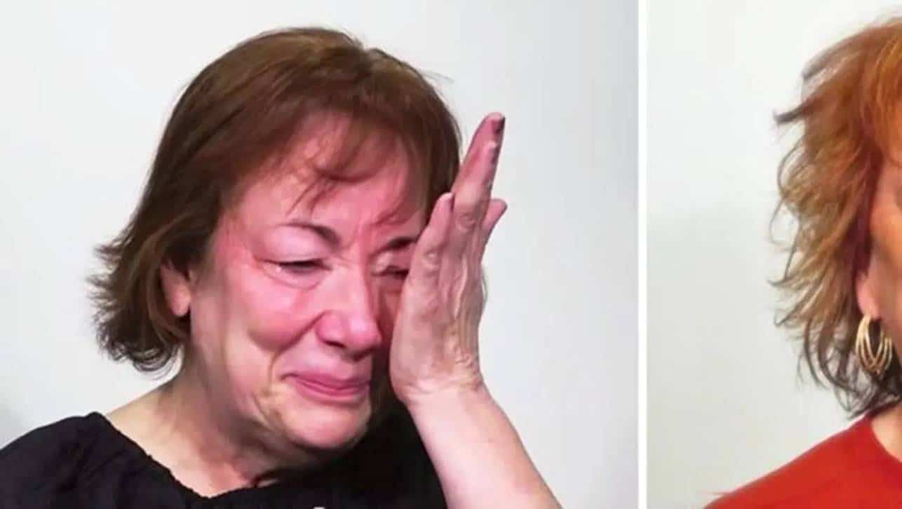 A transformação dos CABELOS GRISALHOS de Vitória, divorciada após 44 anos de casamento