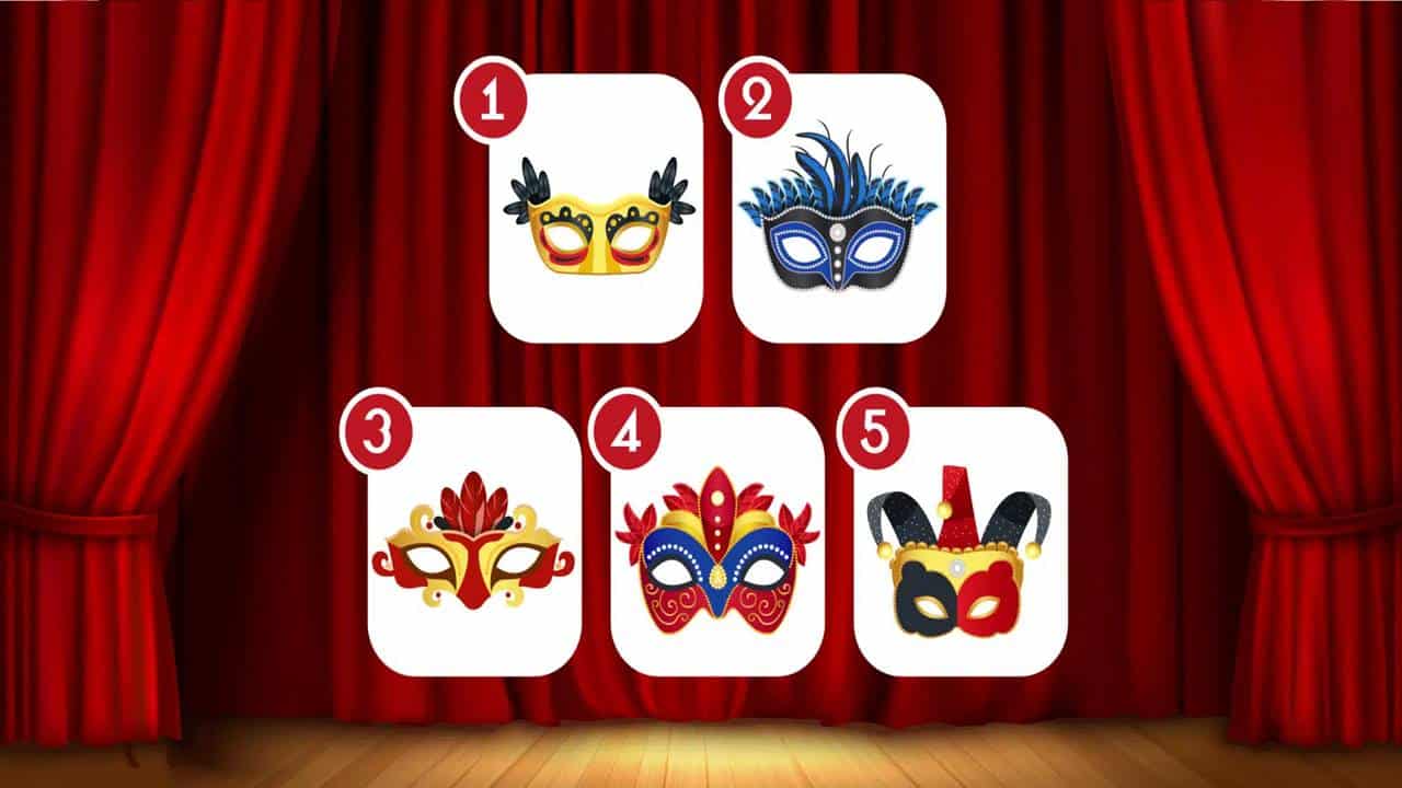 Teste SUPREMO: Qual máscara você mais gosta? Sua escolha revelará grandes segredos sobre você!