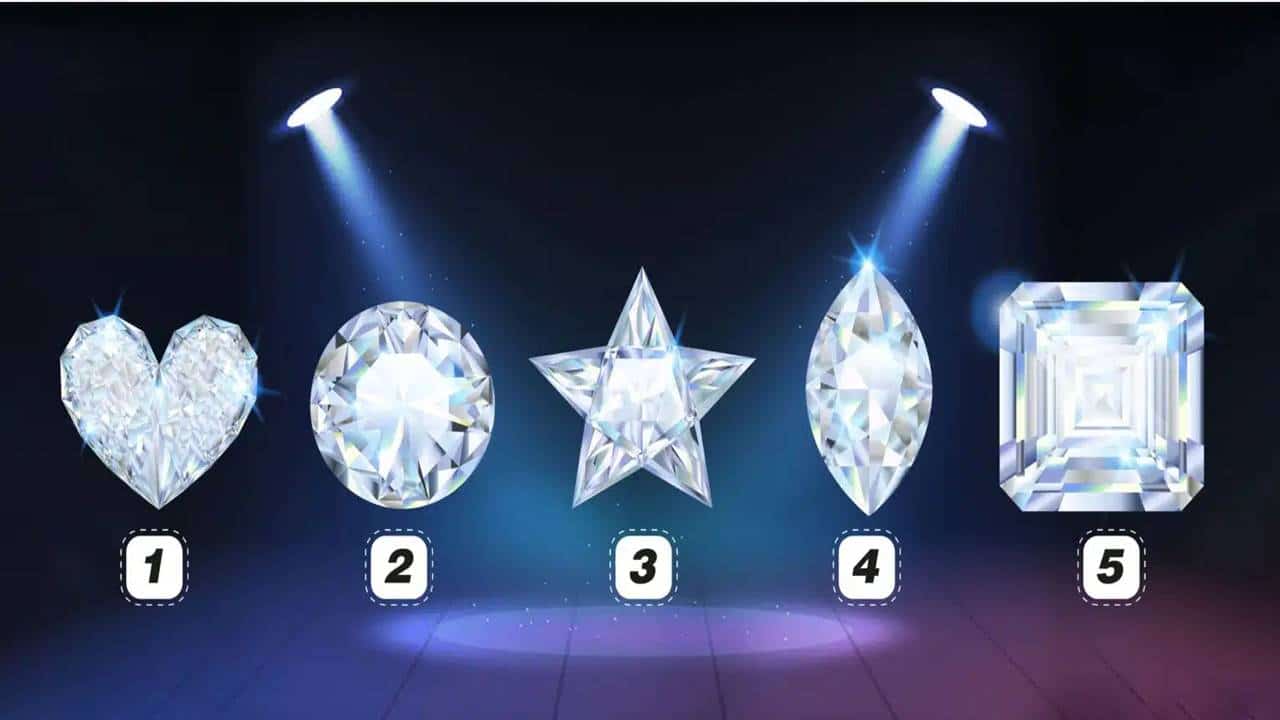TESTE RÁPIDO: escolha um diamante para descobrir os pilares fundamentais da sua personalidade e não deixe que derrubem