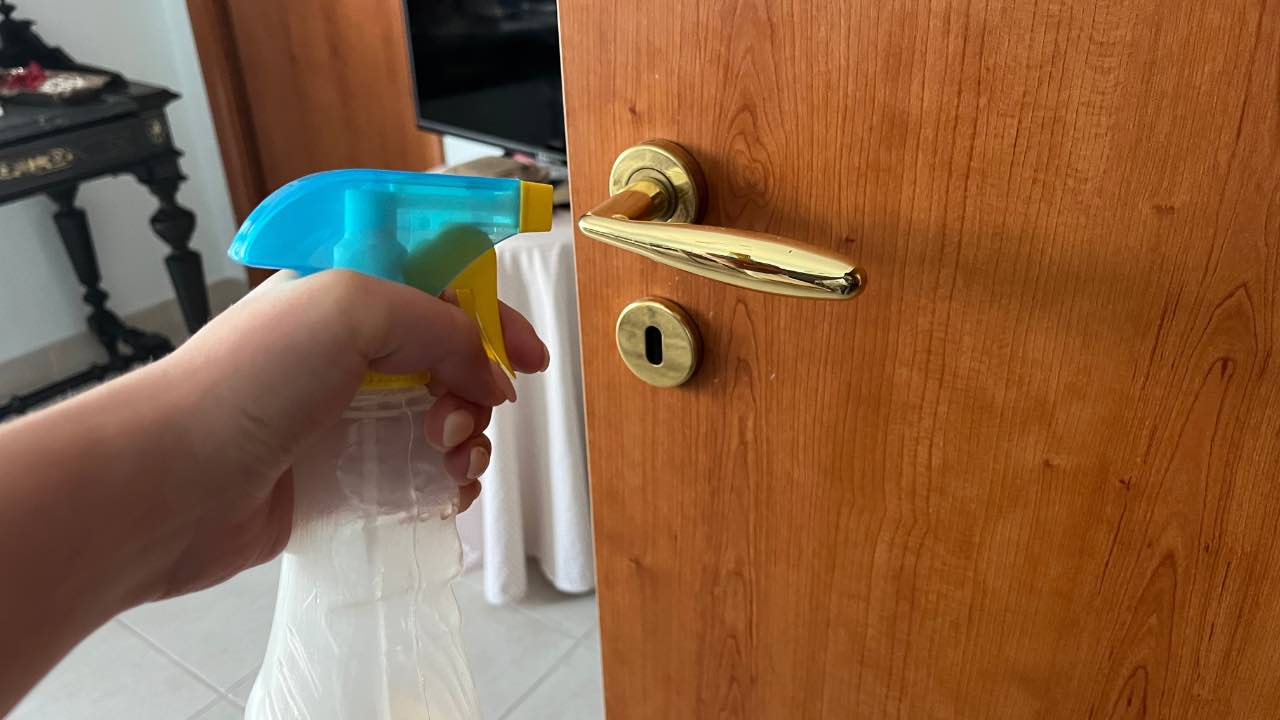 POR QUE as donas de casa borrifam vinagre nas maçanetas antes de dormir?