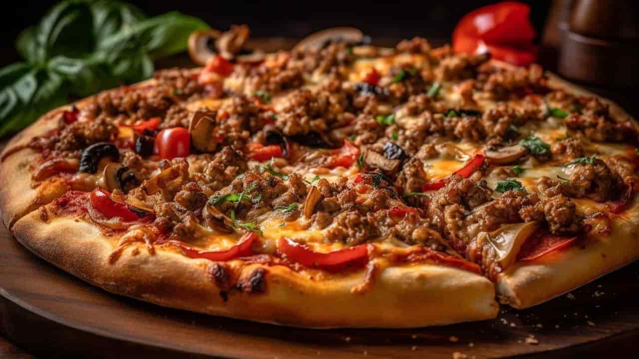 Esta receita de pizza de carne assada ganhou meu coração