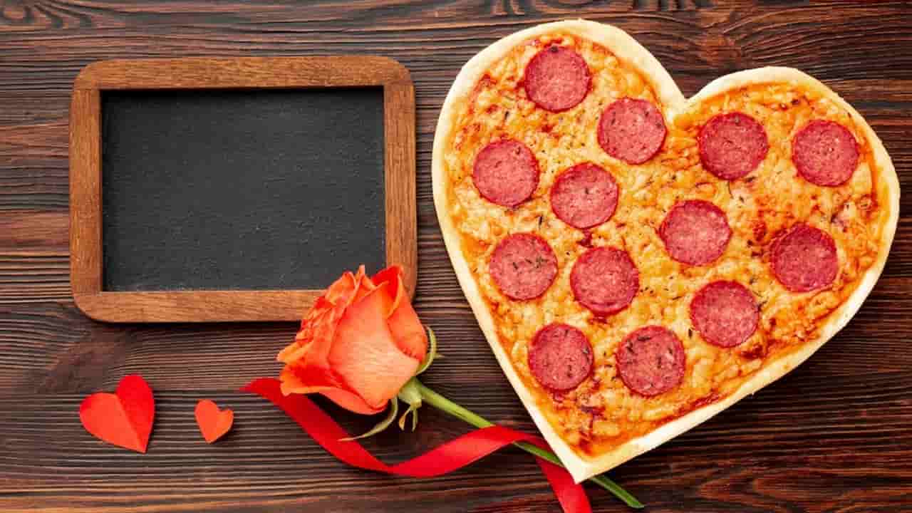 Esta pizza em formato de coração ganhou meu coração