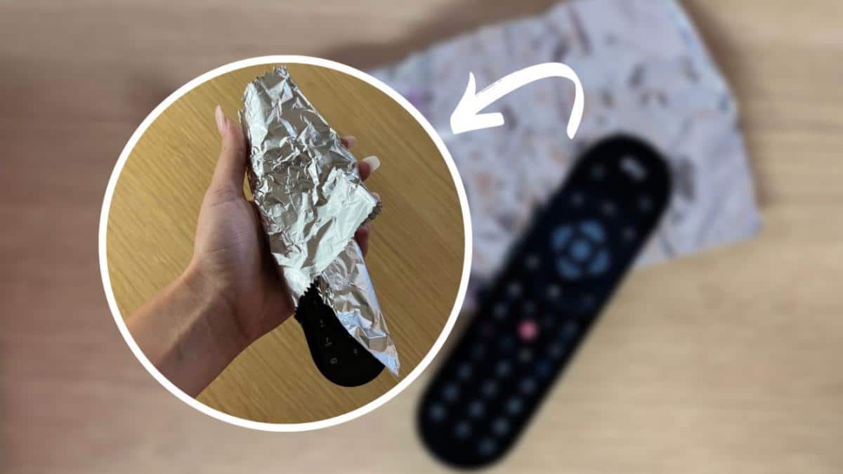POR QUE você deve embrulhar o controle remoto no papel alumínio? O que acontece é impressionante