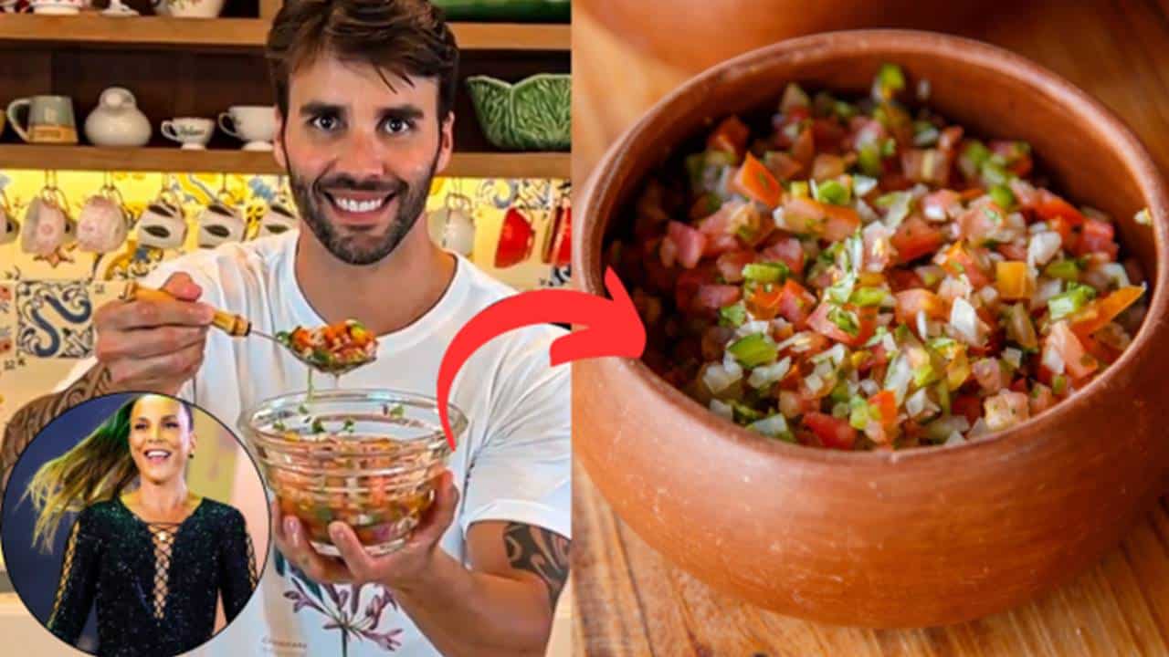 Marido de Ivete Sangalo REVELA SEGREDO para fazer uma vinagrete INACREDITÁVEL: Esse é o ingrediente secreto!
