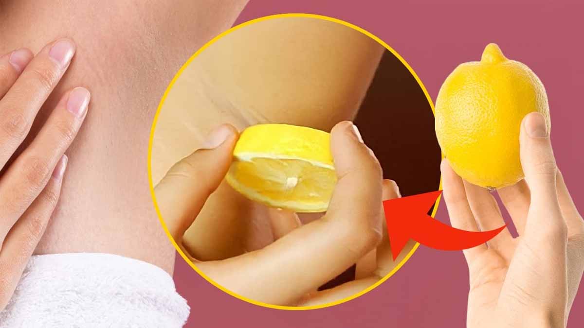 POR QUE você precisa se lembrar de esfregar limão nas axilas após o banho? Os efeitos são INCRÍVEIS!