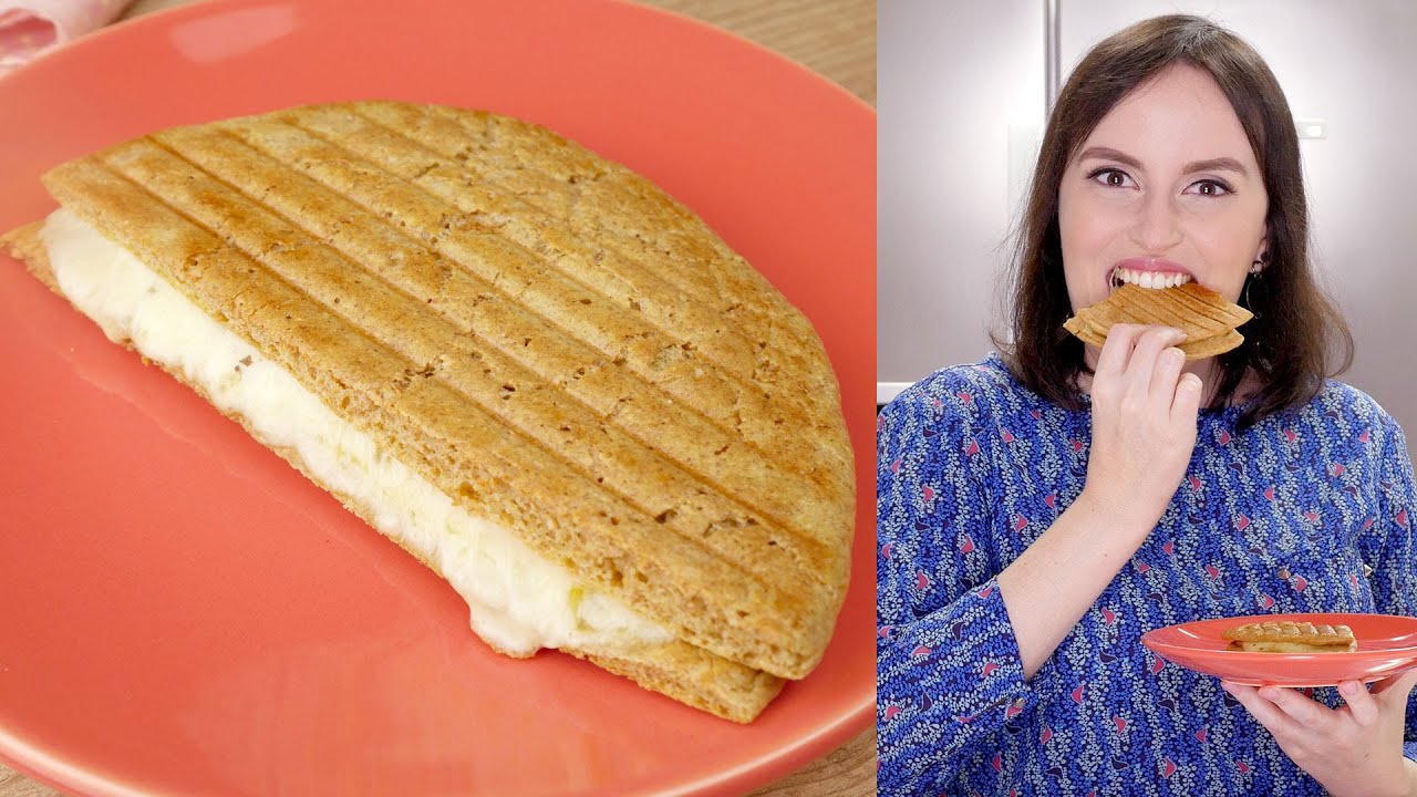 Faça um PÃO FIT de frigideira sem farinha usando apenas 5 ingredientes – Rápido e fácil!