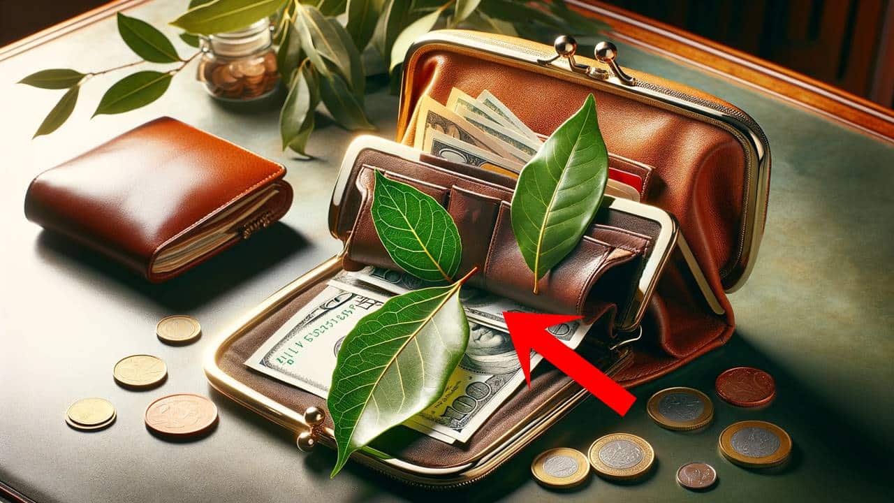 Coloque essa FOLHA dentro da sua bolsa ou carteira para atrair sorte e muito DINHEIRO