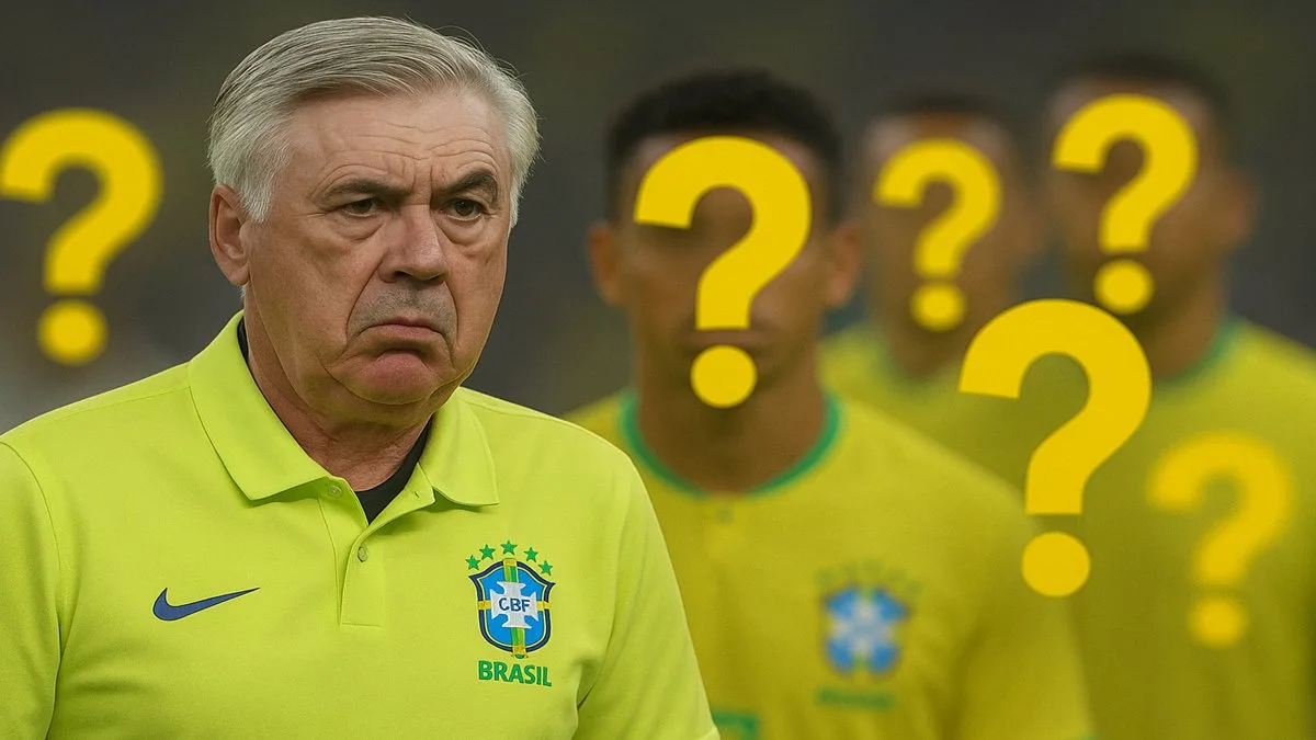 O que muda com Ancelotti na Seleção? 5 jogadores que podem ganhar espaço e 3 que correm risco